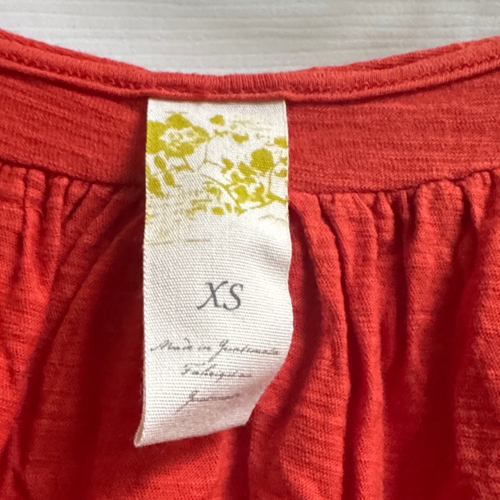 Source Unknown Scarlet Ruffle Blouse - image 2